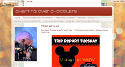 Desktop Screenshot of chattingoverchocolate.com
